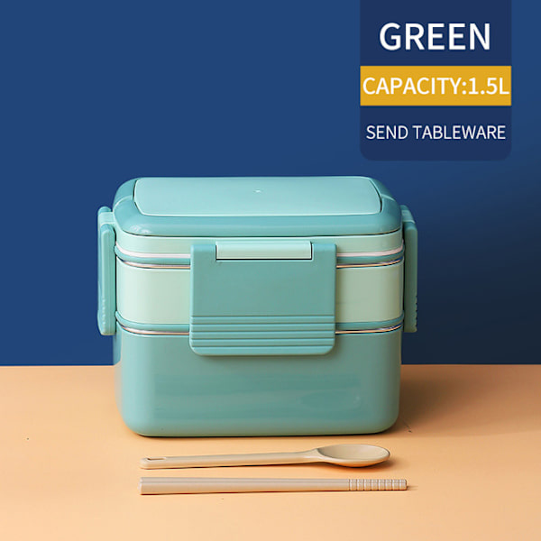 1 ST Lunchbox i rostfritt stål för barn Bärbar läcksäker