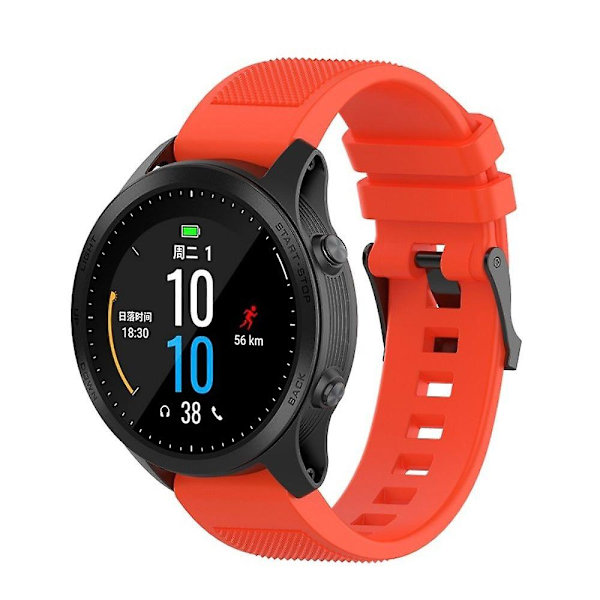 Orange silikon watch för Garmin Fenix 5 / Fenix
