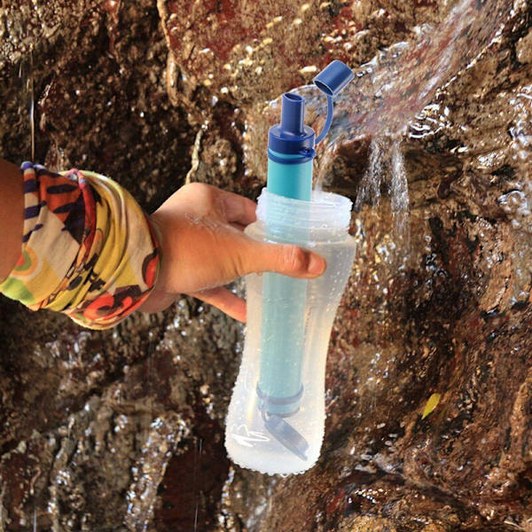 Utomhus Picnic Emergency Survival dricksvattenfilter