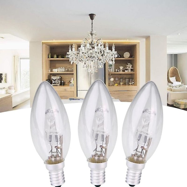 E14 C35 28w Ljusformad halogenlampa
