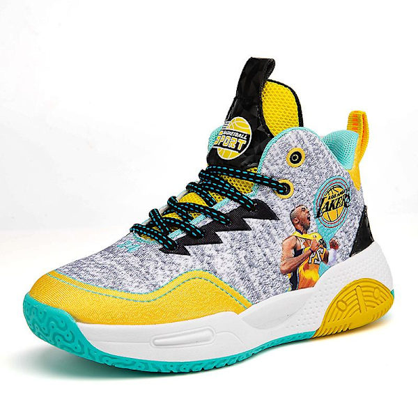 Barn Basketskor Andas Sneakers Trendiga Casual Yellow 32