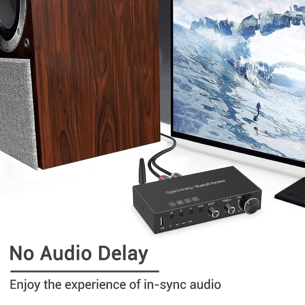 Bluetooth 5.0 Digital Till Analog Dac Digital Till Analog