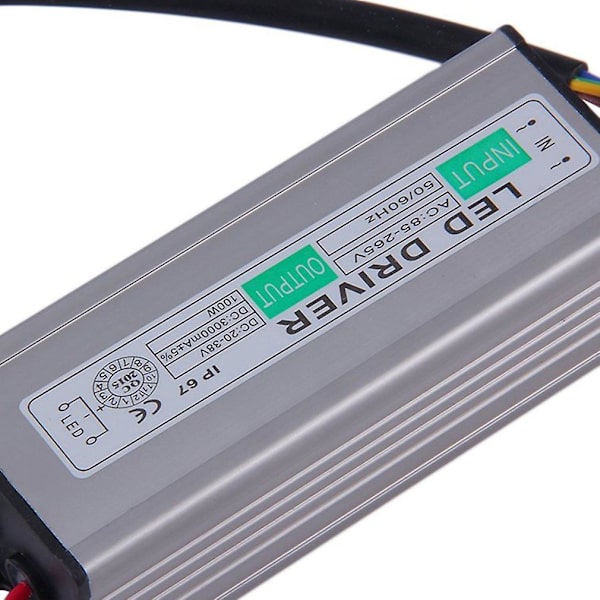 100w Led Smd Chip-lampor med 100w vattentät LED med hög power