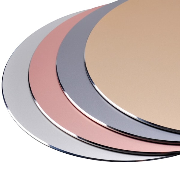 220*220 mm högkvalitativt kreativt cirkulärt aluminiummetallspel