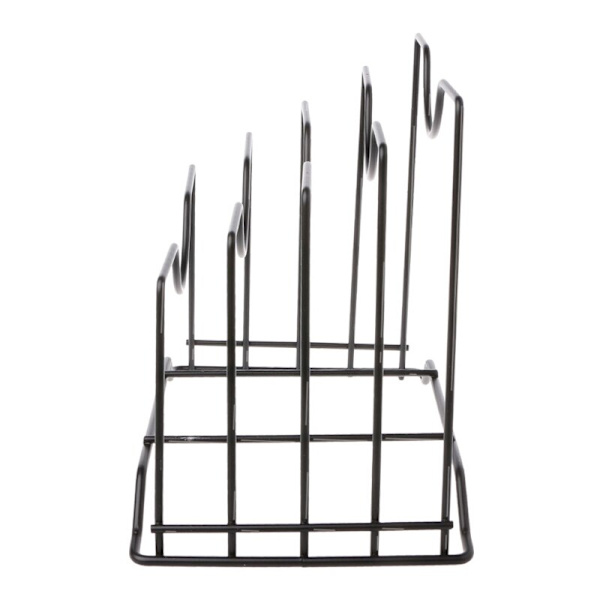 Iron Pot Lock Hyllhållare Kök Bakeware Organizer Pan