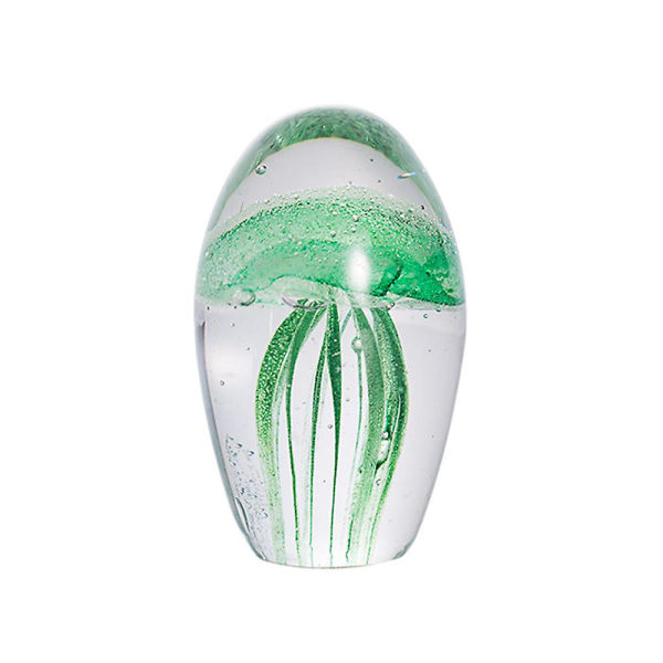 Desktop Aquarium Manet Dekoration Kristall konstverk Green