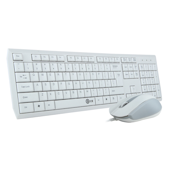 Tangentbord och mus Combo Super Slim Wired Multimedia QWERTY