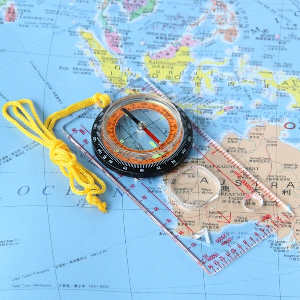 Portabel Mini Precise Compass Praktisk Guider Survival