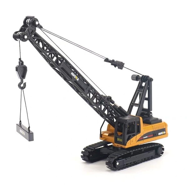 Ny 1:50 Huina Diecast Toy Crawler Crane Model Alloy