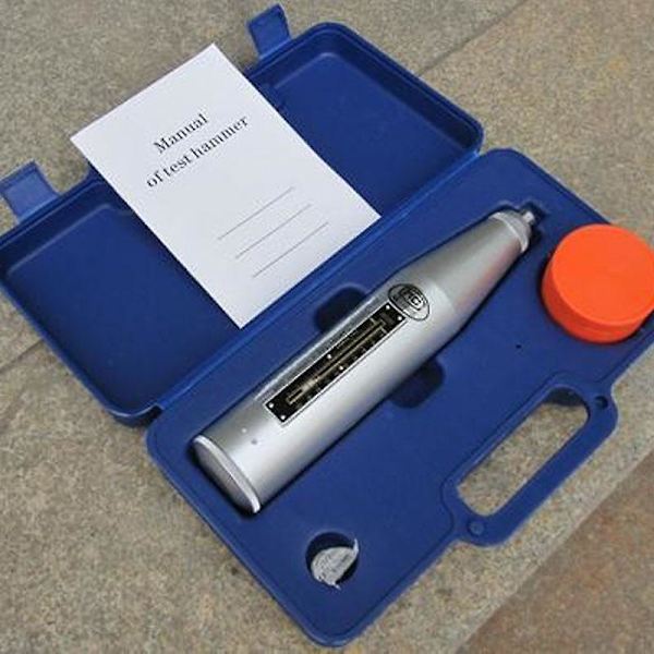 Betongrebound, Test Schmidt Hammer, Polymer Resiliometer, 255B Stainless steel