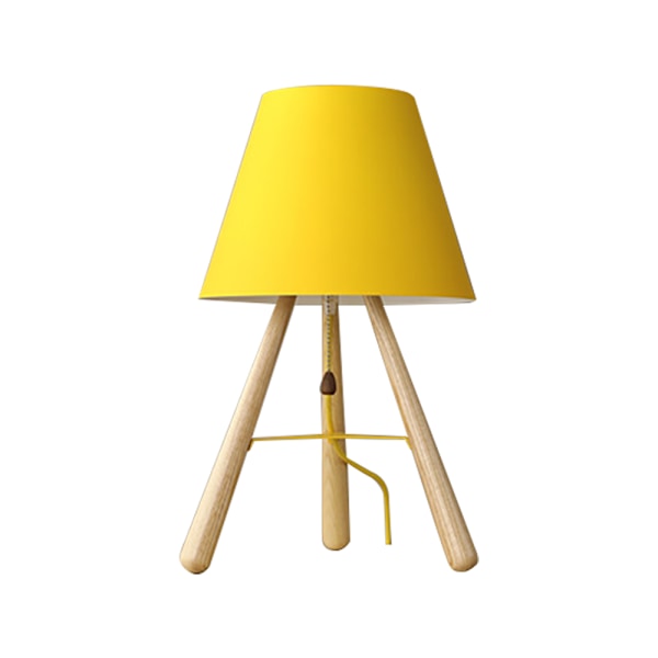 28CM golvlampa i massivt trä, 220V E27 utan glödlampa,