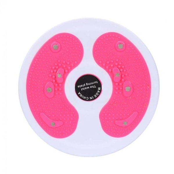 Magnet Vridande disk Träning Hemma Fitness(Rosa)