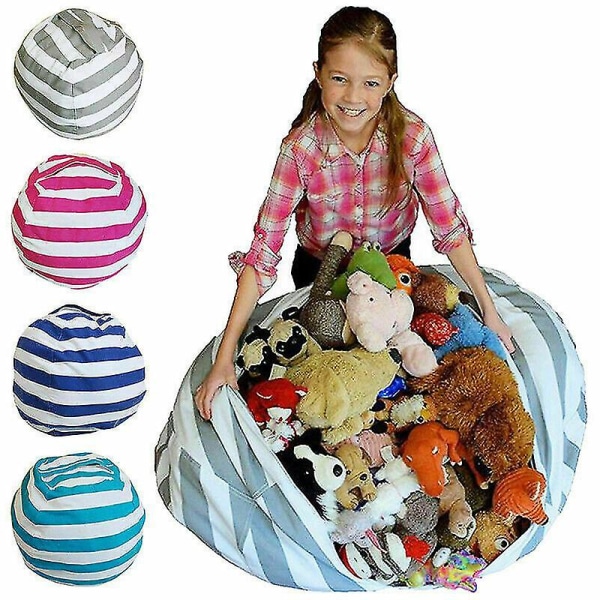 Extra stor stuffed djurleksaksförvaring Bean Bag Kids Bean