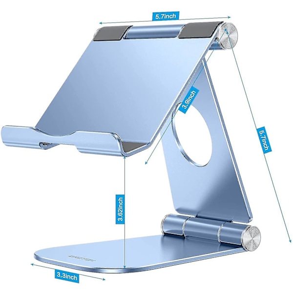 Helt hopfällbart tablettställ, OMOTON tabletthållare,