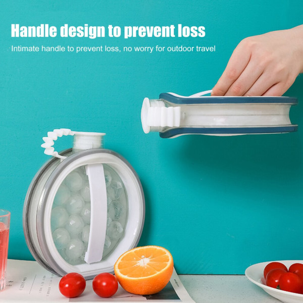 Summer Ice Ball Maker Form 2 i 1 utomhus portabel kreativ