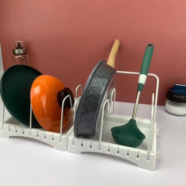 Multifunktions Organizer Rack Pot Lock Rack Stativ Kök