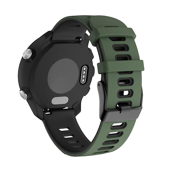 22 mm för Garmin Vivoactive 4 / Venu 2 Universal Tvåfärgad Red Black