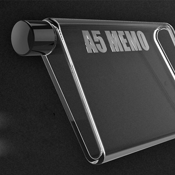 A5 Papperskopp Botlte Portable Paper Pad Vattenflaska Bpa