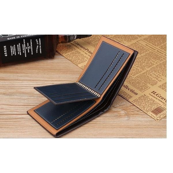 1st Herrmode Billfold Läderplånbok Kreditkortsväska