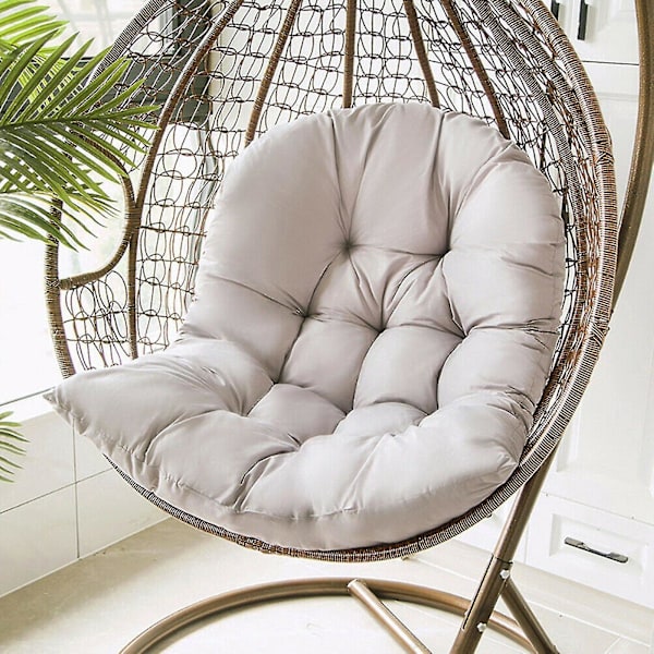 Basket Egg Chair Sittdynor - Trädgårdshängmatta Cradle Pads White