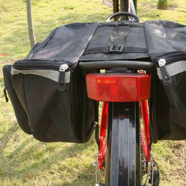 Vattentät dubbelväska Bag Cykel Cykel Cykling Bak