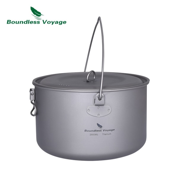 Gränslös resa 2900ml 1950ml 1300ml Big Capacity Titanium