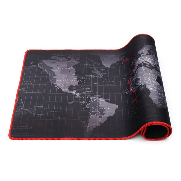 Ny Anti Slip World Map Speed Game Mouse Pad Gaming Mat