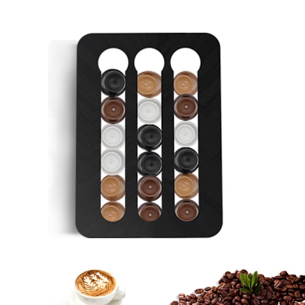 Kaffekapselhållare Roterbara förvaringshyllor för pod
