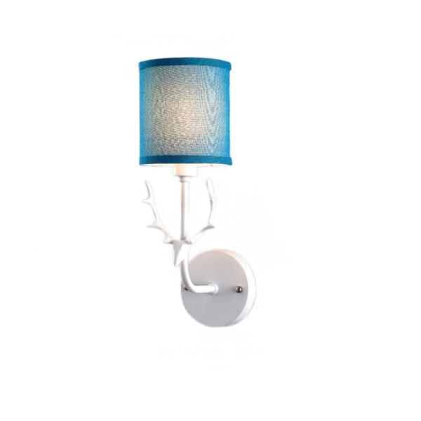 Vägglampor för inomhusbruk, Creative Modern Simple Style, 3017 White&Blue