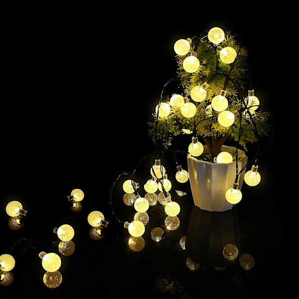 20 Led Power Fairy Light String Lamps House Ourdoor Xmas