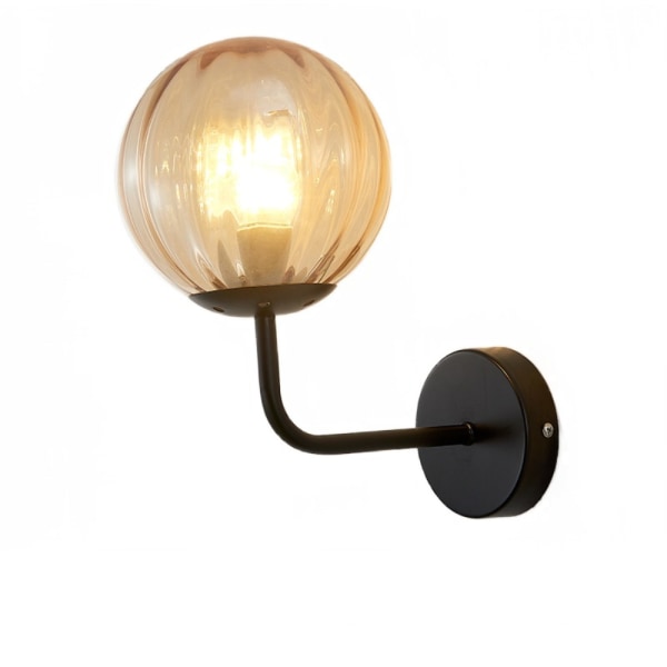 Vägglampa inomhus, kreativ modern minimalistisk stil, 6101 Black