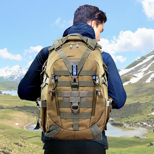 40L Camping Ryggsäck Militärväska Herr Resväskor Tactical