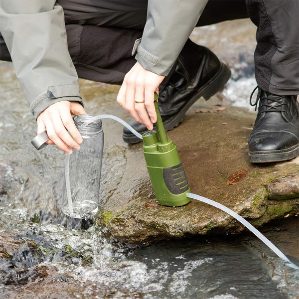 Utomhus singelsoldat vattenrenare Field Survival