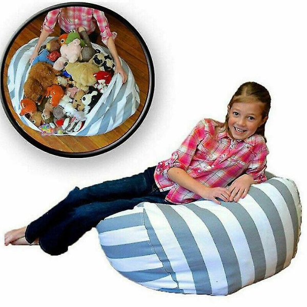 Extra stor stuffed djurleksaksförvaring Bean Bag Kids Bean