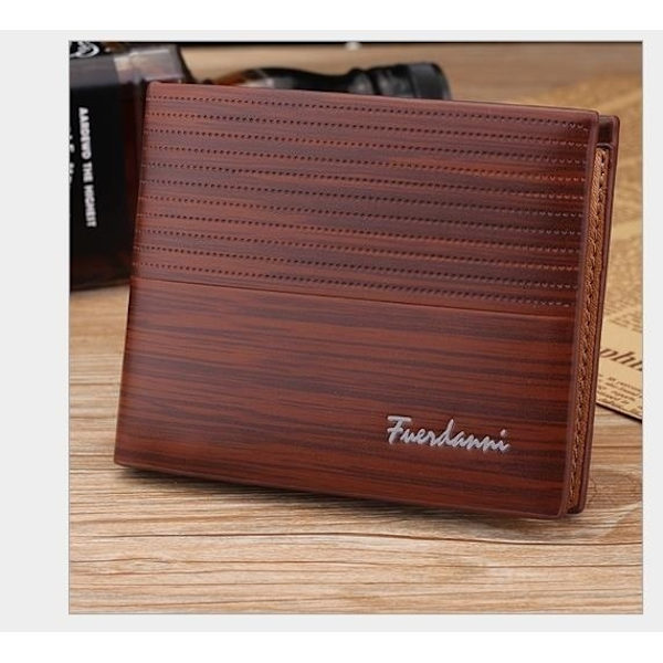 1st Herrmode Billfold Läderplånbok Kreditkortsväska
