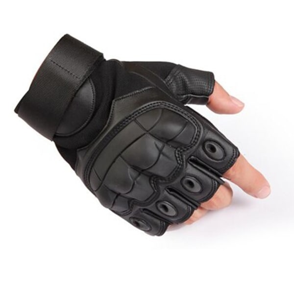 Military Tactical Touch Screen Handskar PU Läder Full Finger