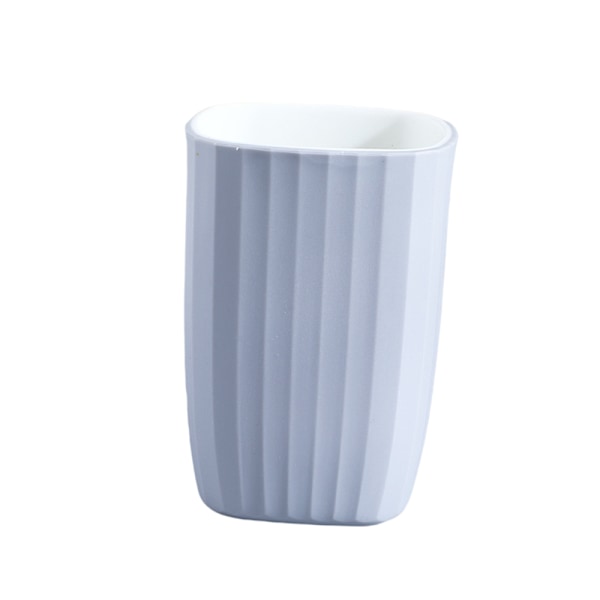 Plastmunsköljkopp för hushållsplast dubbelfärgad White