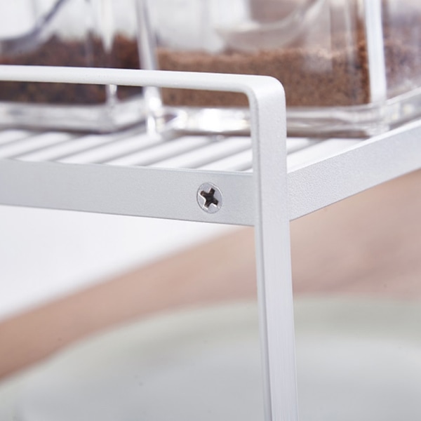 Rostfritt stål kök över diskbänken Dish torkning Rack