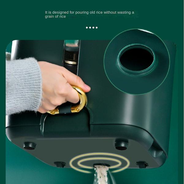 ABS rishink, lämplig för kökspresstyp med cover Green