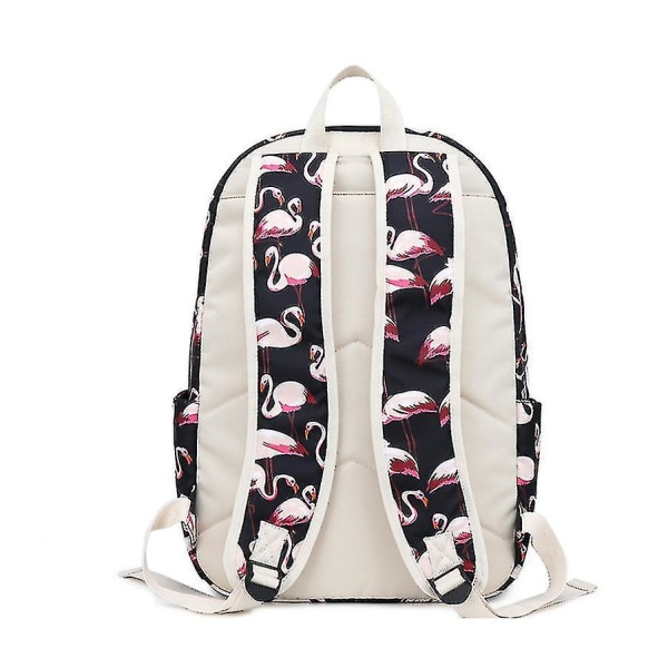 Ryggsäckar 3st/ set flamingotryck ryggsäck case print