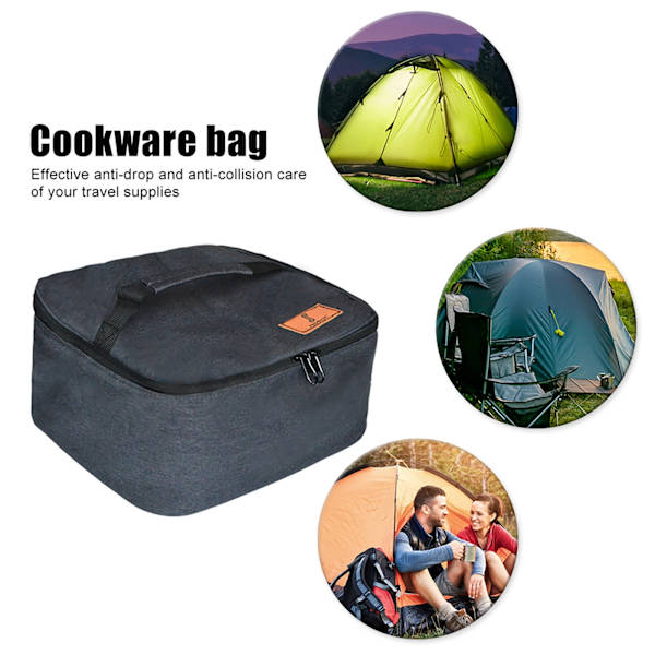 Camping gastank förvaringsväska, köksredskap väska, 600D Oxford tyg