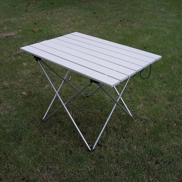 Bärbart utomhus fällbart bord av aluminiumlegering Grillbord