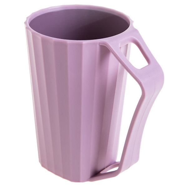 Plastmunsköljkopp för barn och studenter invertibel Pink