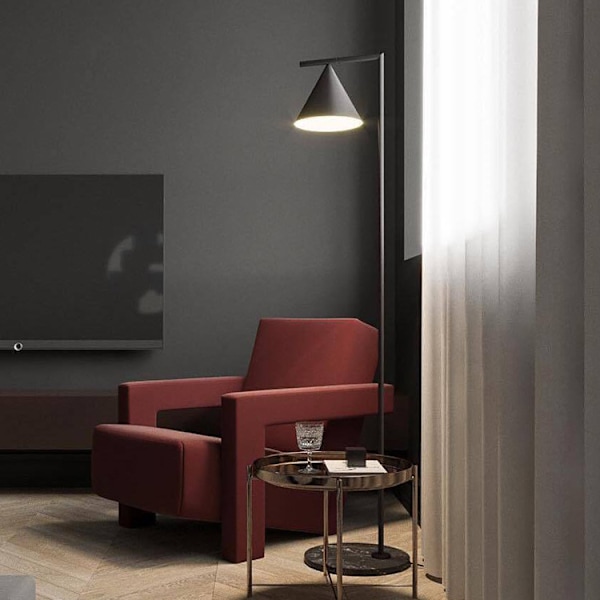 7W Golvlampa Vardagsrum Arbetsrum Sovrum Hotell