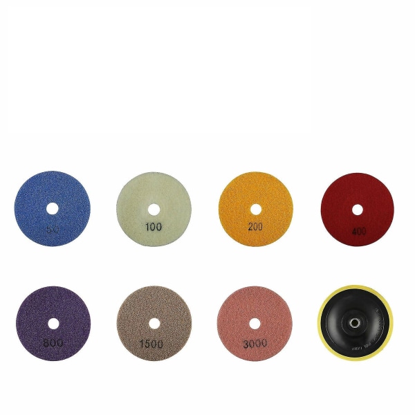 Diamant polerkuddar 10PCS