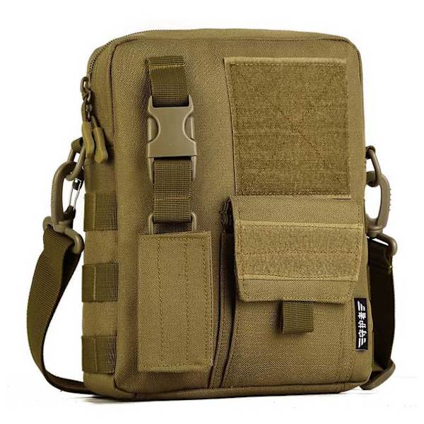 PROTECTOR PLUS Tactical Messenger Bag Herr Military Camo