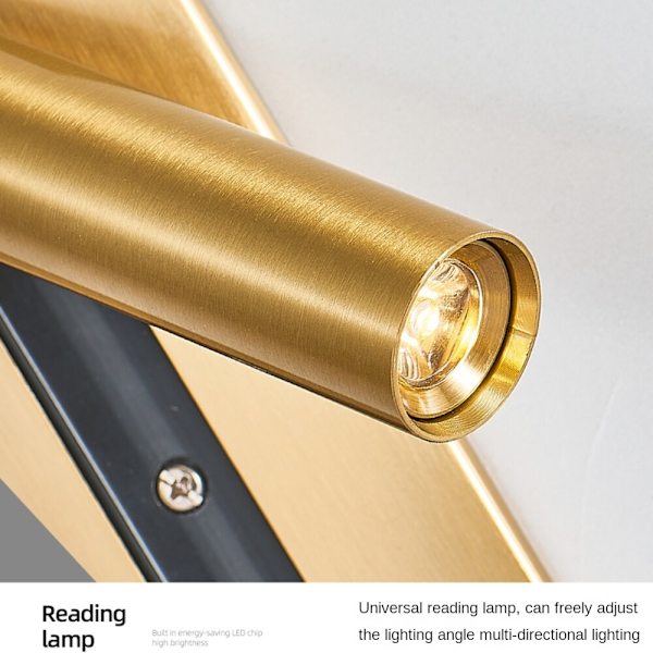 Infälld vägglampa inomhus, enkel modern och utsökt Copper