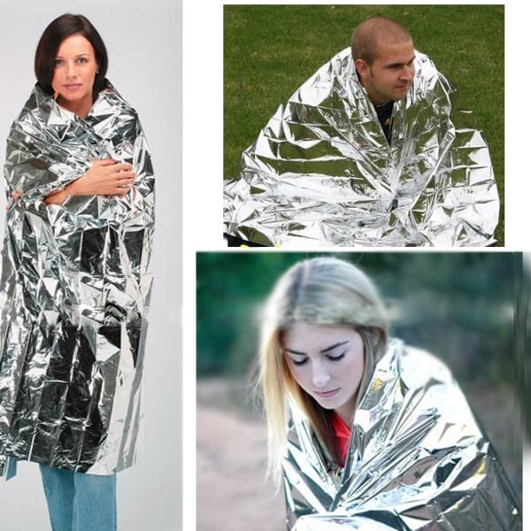 Utomhus vikbar nödtältsfilt Survival Camping