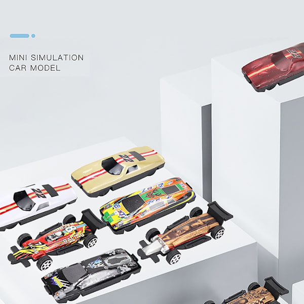 50st Kid Mini Toy Car Set Bil Garage Toy 1:64 Hot Diecast