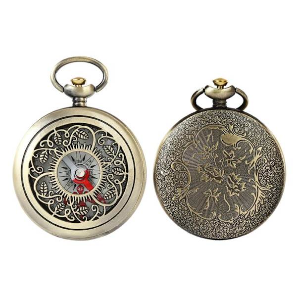 Vintage brons Kompass Watch Design Utomhusvandring